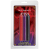 Doc Johnson Bougies colorées x3